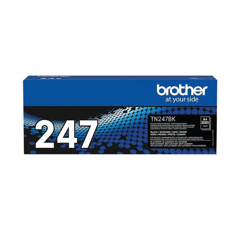 Brother TN-247 B Black Toner Cartridge Case of Twenty