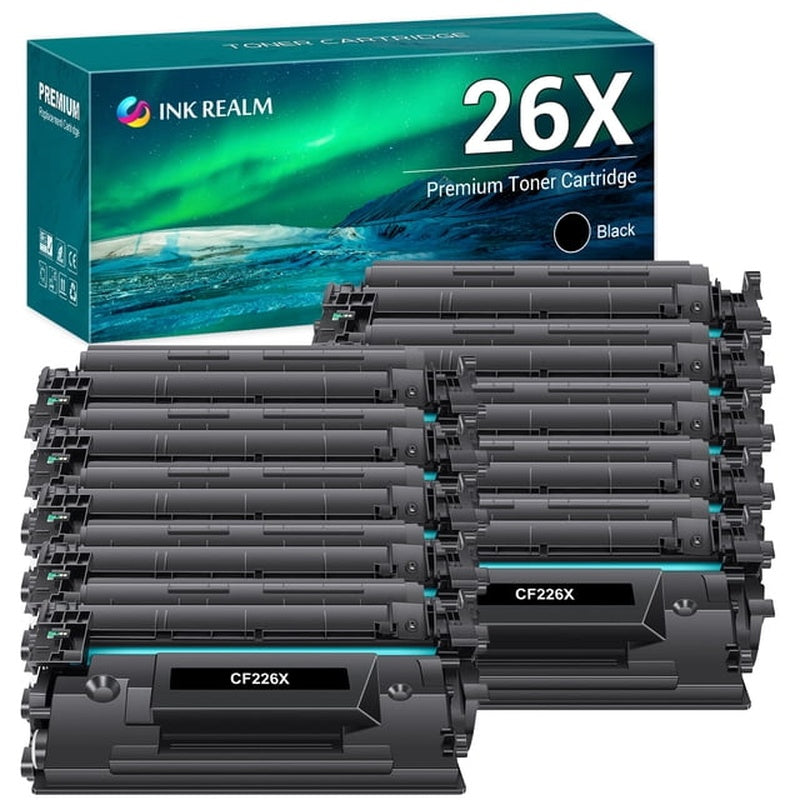 HP CF226X Black Toner Cartridge Case of Ten